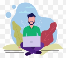 Best Premium Businessman Working From Anywhere - Smart Device png