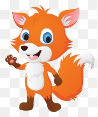 Gateway Pages Sunset Elementary School - Cartoon Fox Waving Hand png