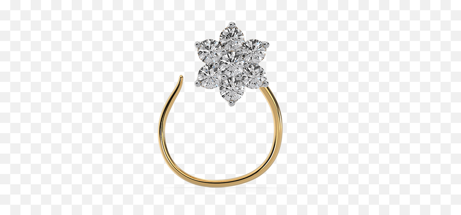 Orra Diamond Nosepin - Engagement Ring Png,Nose Ring Png