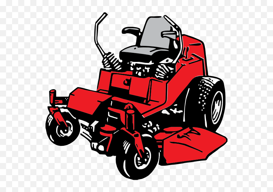 Zero Turn Mower Clip Art - Riding Lawn Mower Clip Art Riding Lawn Mower Clip Art Png,Mower Png