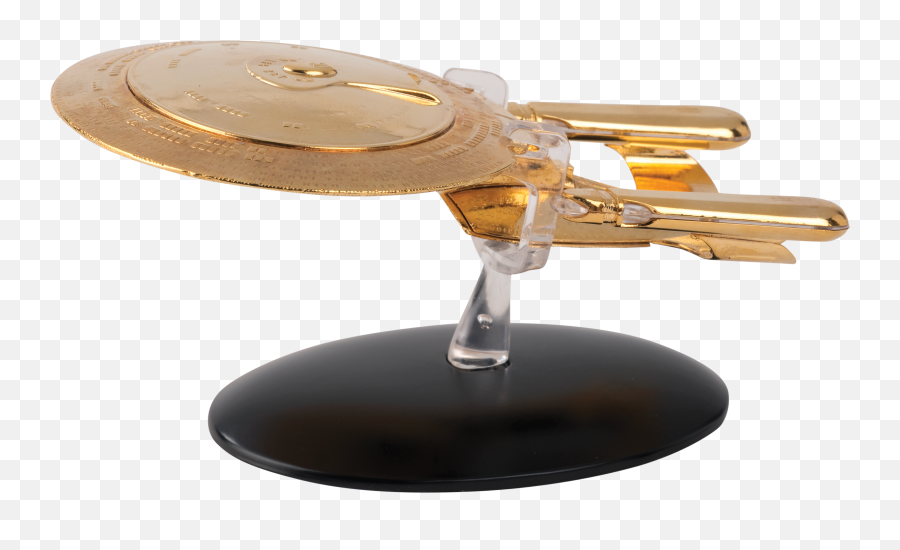 Uss Enterprise - D Goes For Gold With Hero Collector Golden Enterprise Star Trek Png,Star Trek Enterprise Icon
