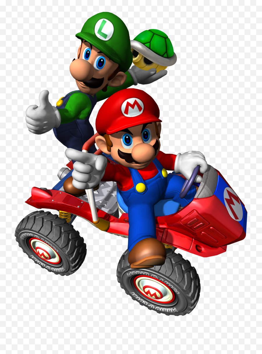 Mario And Luigi Png Transparent Image - Mario Kart Double Dash Mario,Mario And Luigi Transparent