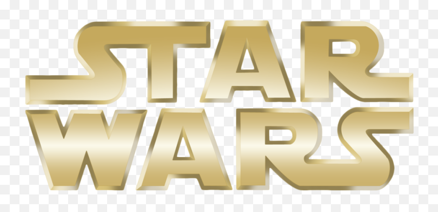 Download Hd Star Wars Logo Edit Small - Star Wars Logo Png Gold,Star Wars Logo Transparent Background