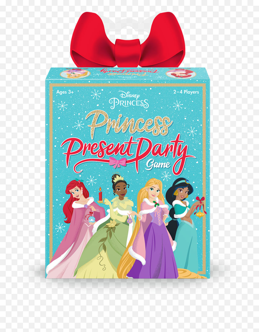 Funko Disney Princess Present Party Card Game Gamestop - Disney Princess 4 Player Game Png,Disney Princess Icon