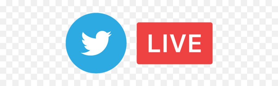 Twitter Live Logo Png - Twitter Live Logo Png,Facebook Live Logo Png