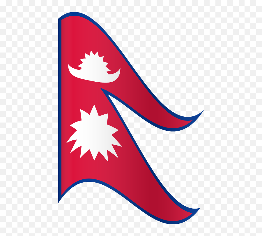 Vector Flag Of Nepal - Logo Of Nepal Flag Png,Nepal Flag Png