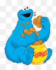 Download Face Clipart Cookie Monster - Transparent Cookie Monster Clipart Png,Cookie Monster Png