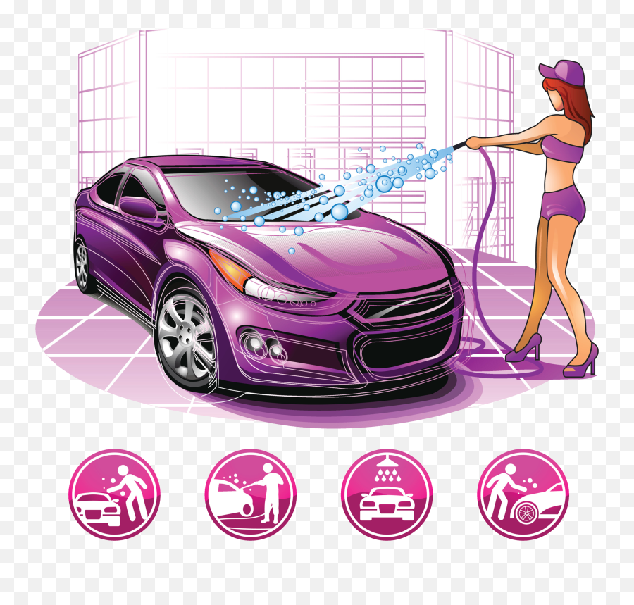 Download Washing Room Car Wash Professional Icon Clipart Png