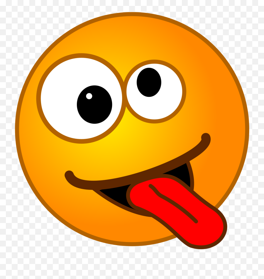 Filesmirc - Crazysvg Wikimedia Commons Crazy Tongue Sticking Out Emoji Png,Crazy Face Png
