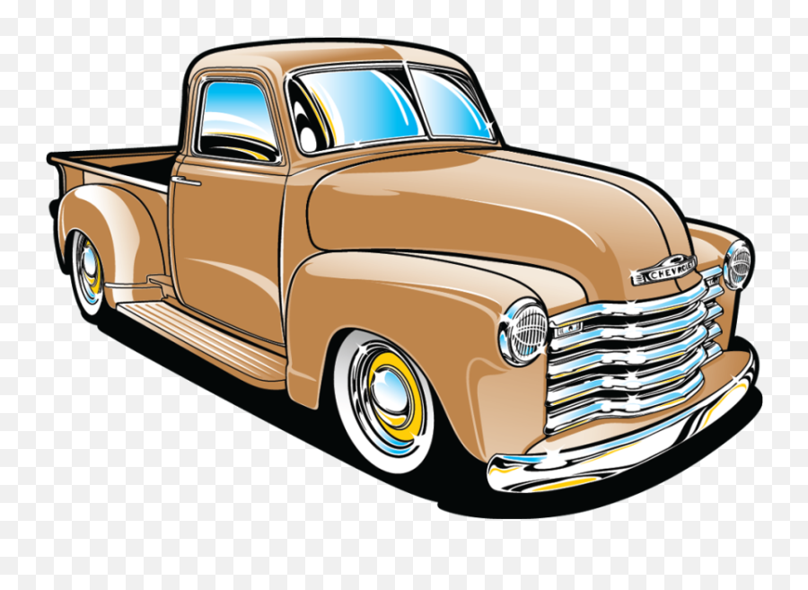 Library Of 55 Chevy Car Svg Stock Png - Free Classic Truck Clipart,Chevy Lo...