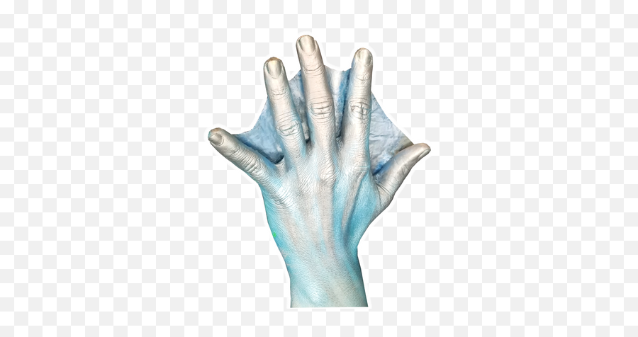 Special Fx Prosthetics - Webbed Fingers How Itu0027s Made Statue Png,Fingers Png