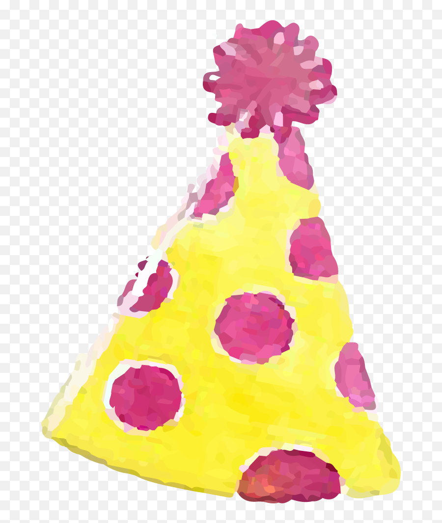 Birthday Hat Clipart Png Image - Party Hat Png Watercolor Party Hat Png Watercolor,Birthday Party Hat Png
