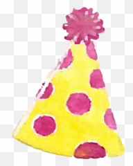 Birthday Hat Clipart Png Image - Party Watercolor