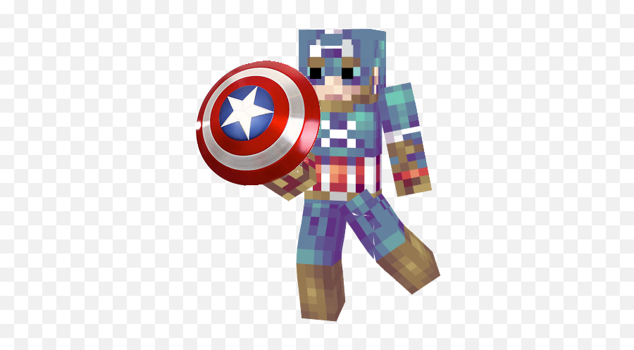 Captain America Moving Eyes Minecraft Skin - Moving Picture Of Captain America Png,Capitan America Png