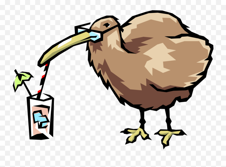 Kiwi Bird Png - Kiwi Bird Clipart Cute Kiwi Clip Art,Kiwi Bird Png