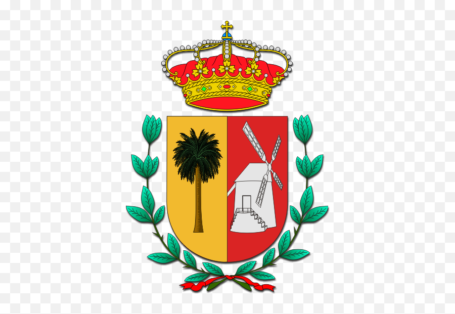 Antigua Las Palmas - Escudo Coat Of Arms Crest Of Ayuntamiento De Artenara Png,Palmas Png