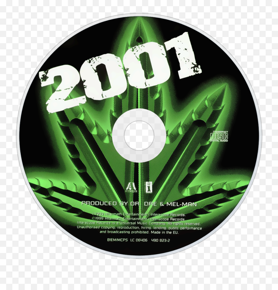 Dr Dre Music Fanart Fanarttv - Dr Dre 2001 Cd Png,Dr Dre Png