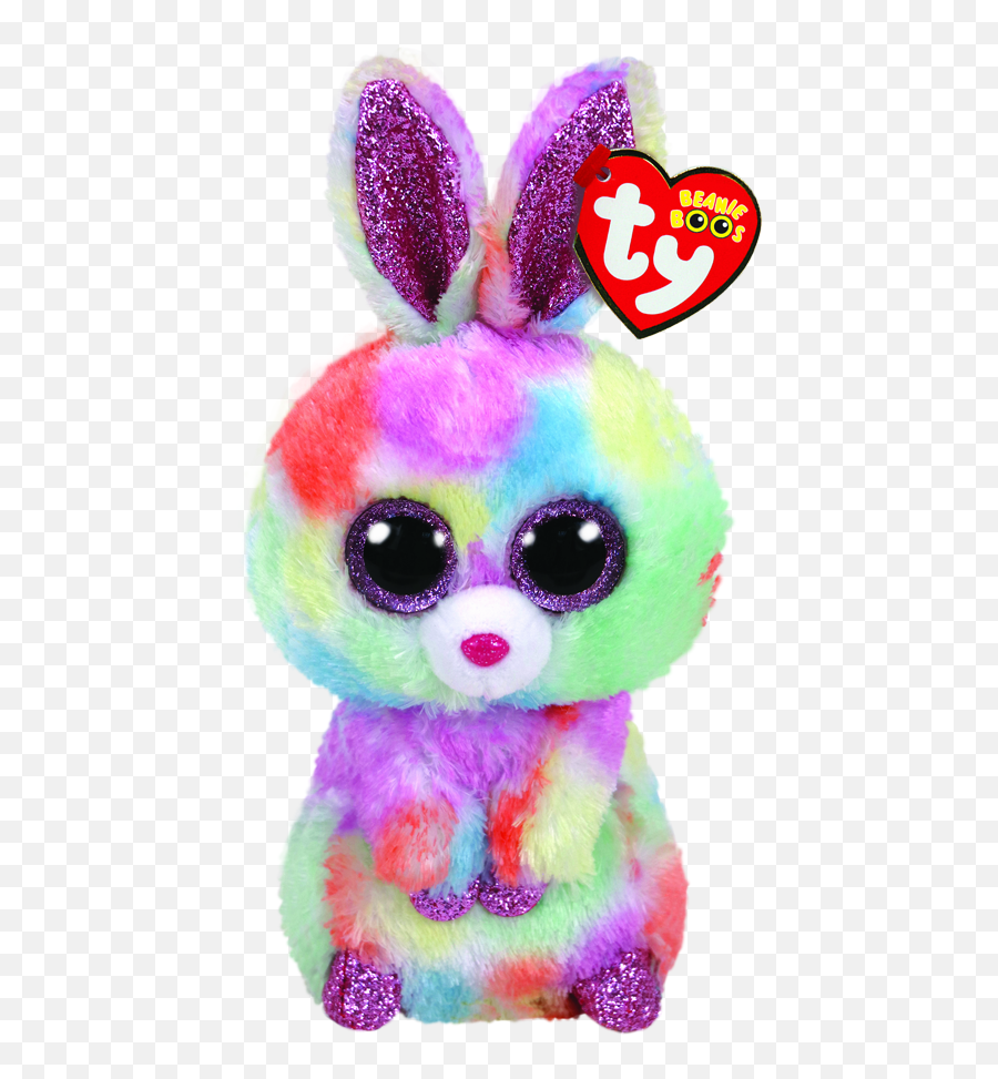 Bloomy The Pastel Easter Bunny Regular Beanie Boo - Bloomy Beanie Boo Png,Easter Bunny Transparent