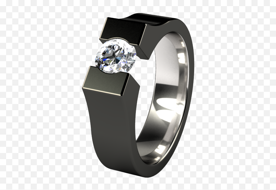 Download Mens Black Engagement Rings - Man Ring Ping Png,Black Diamond Png