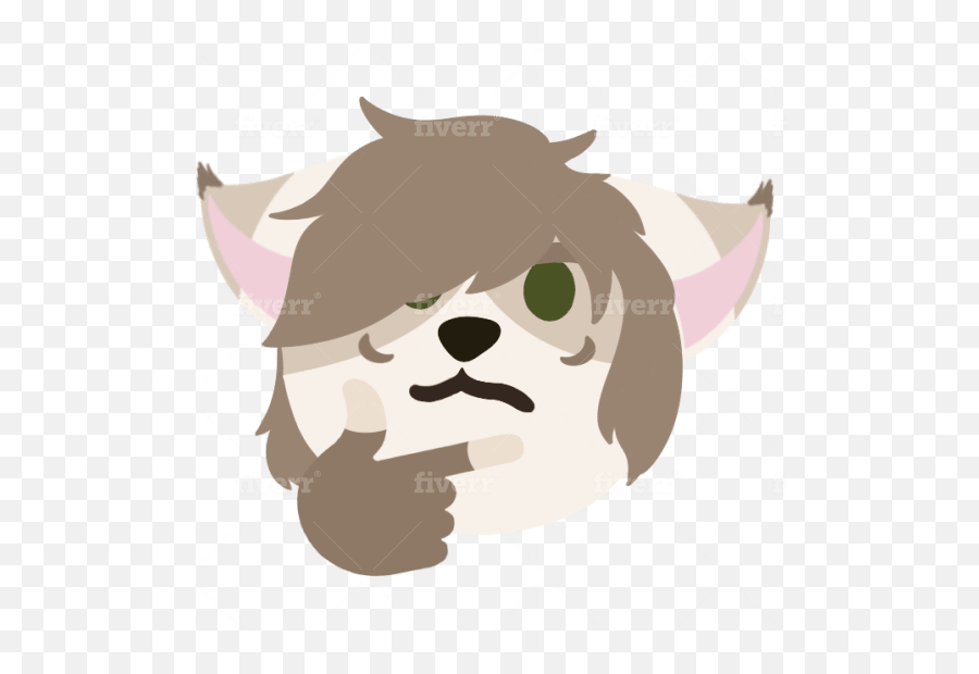 Draw Emoji Versions Of Your Character Or Furry - Illustration Png,Thinking Emoji Png