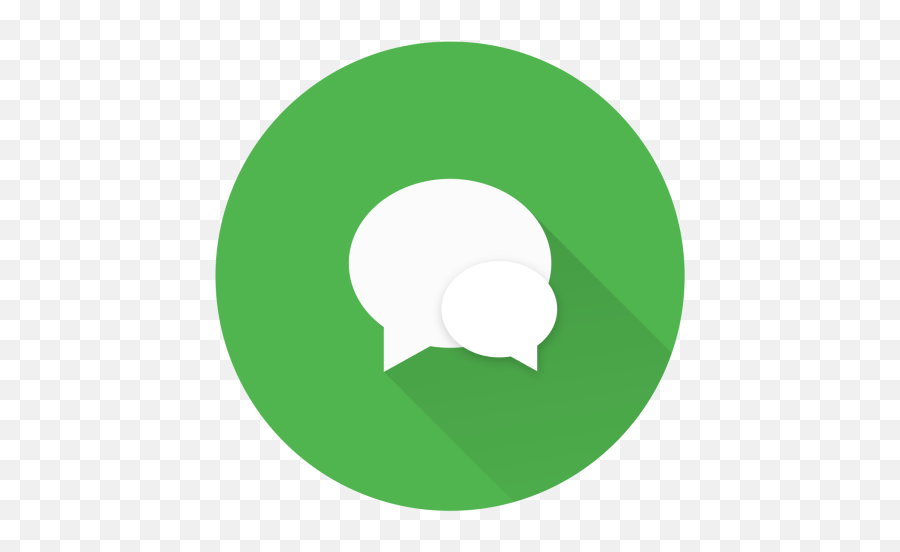 Imessage Message Free Icon Of Material - Icon Profile Png Green,Imessage Png