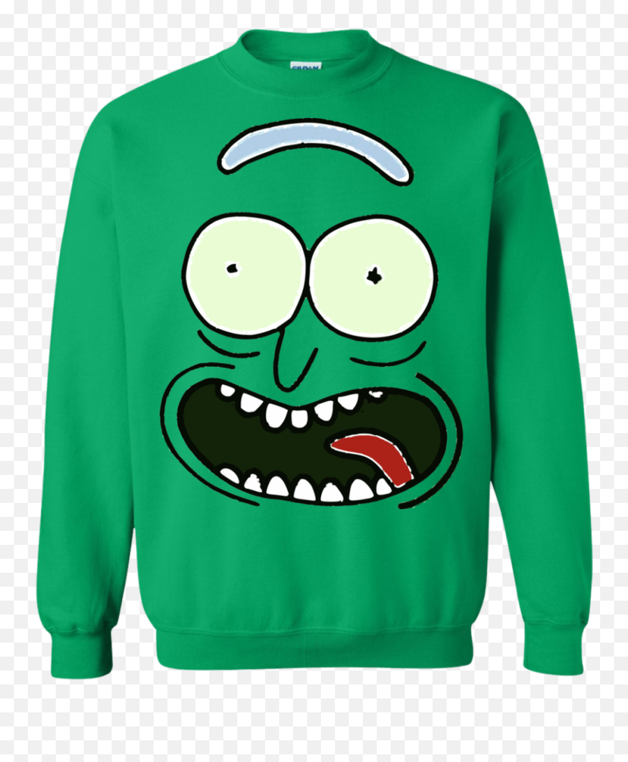 Download Hd Pickle Rick Face Shirt And - Pickle Rick Png,Pickle Rick Face Png