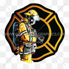 Shield Clipart Firefighter - Firefighter Png,Firefighter Png