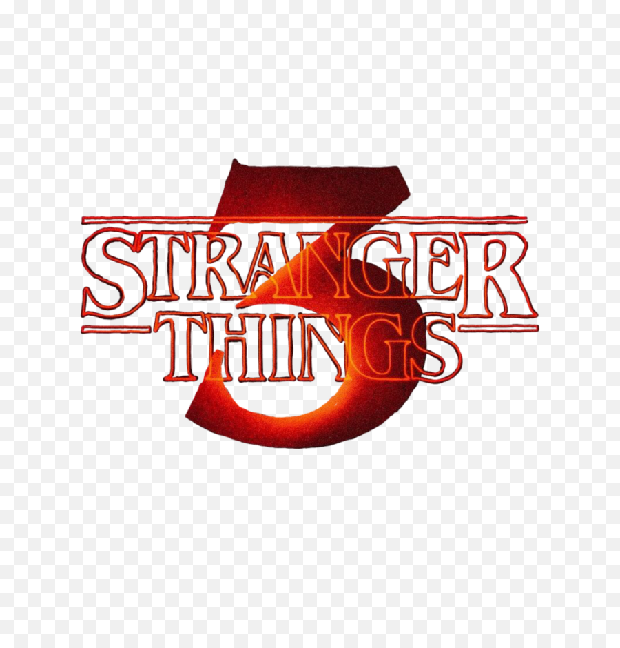 Strangerthings Stranger Things Sticker - Stranger Things 3 Logo Png,Stranger Things Logo Transparent