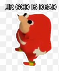 Telegram Sticker - Musically Oblivious 8th Grader Png,Ugandan Knuckles Transparent