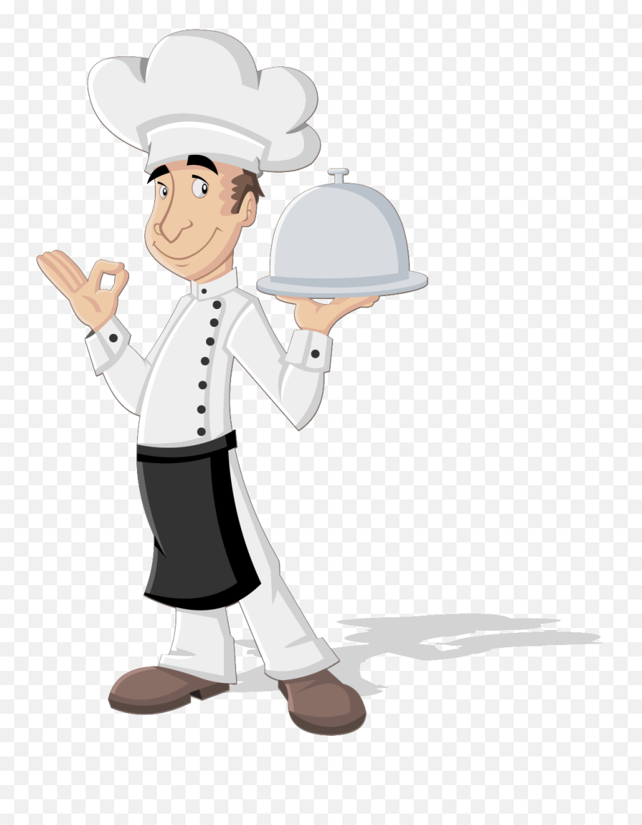 Serving Waiter Catering Industry - Transparent Transparent Background Chef Cartoon Png,Cook Png