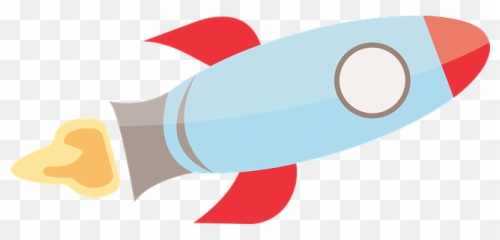 Space Ship Rocket - Free image on Pixabay Transparent Cute Png