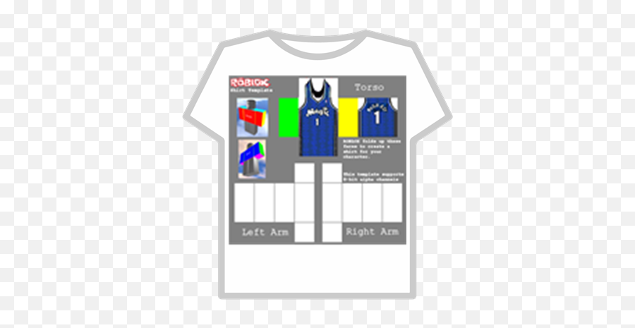 Tracy Mcgrady Orlando Magic Away Jersey - Roblox Roblox Shirt Temple Transparent Png,Tracy Mcgrady Png