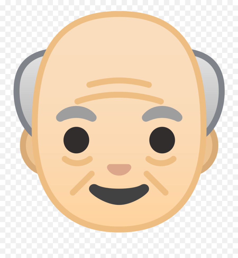 Download Svg Png - Old Man Emoji Png Head Old Man Silhouette,Emoji Png Download