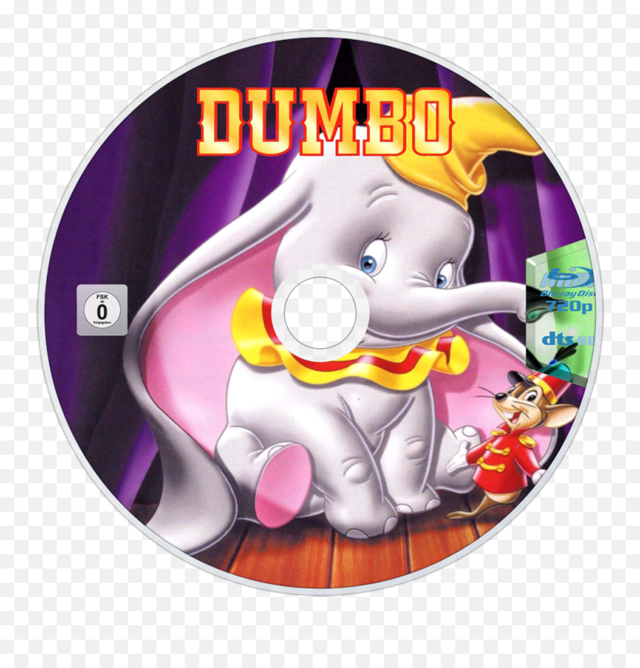 Download Dumbo Bluray Disc Image - Dumbo Original Png,Dumbo Png