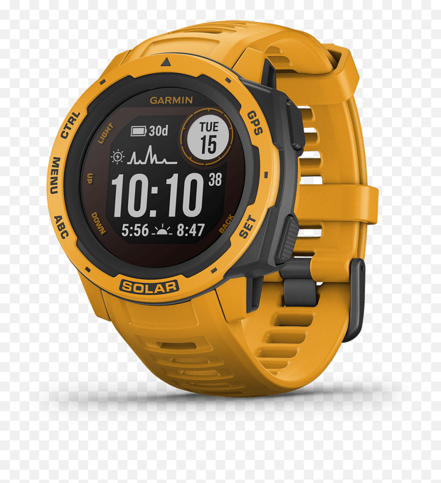 Instinct Solar Sports U0026 Fitness Products Garmin Hong - Garmin Instinct Solar Sunburst Png,Ember Moon Png