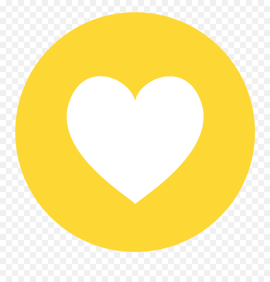 Fileeo Circle Yellow White Heartsvg - Wikimedia Commons Dislike Icon Png Yellow,White Heart Png