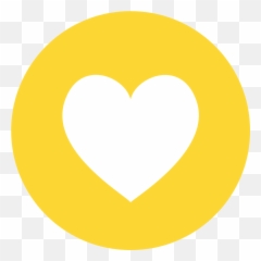 Fileeo Circle Yellow White Heartsvg - Wikimedia Commons Dislike Icon Png Yellow
