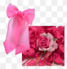 Flower Petals For Dresses With Coordinating Organza Sash 23 Colors Options - Bow png