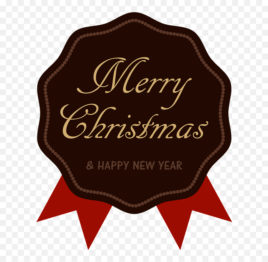 Merry Christmas Label Clipart - Event Png,Merry Christmas Transparent