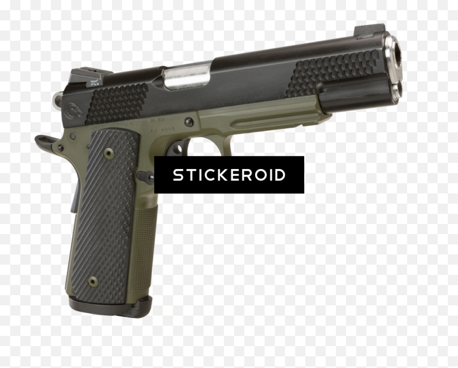 Download Revolver Handgun Gun Hand - 45 Gun Black And Brown Png,Gun Hand Png