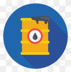 Oil Barrel Icon Of Flat Style - Crude Oil Icon Png,Oil Barrel Png