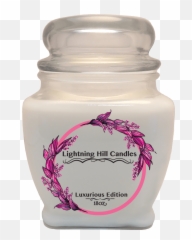 Japanese Cherry Blossom Candle - Lid png