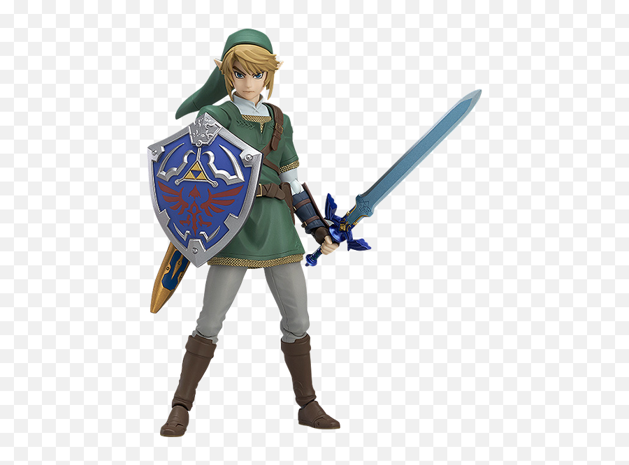 Link Twilight Princess Version Figma - Link Twilight Princess Zelda Png,Hylian Shield Png