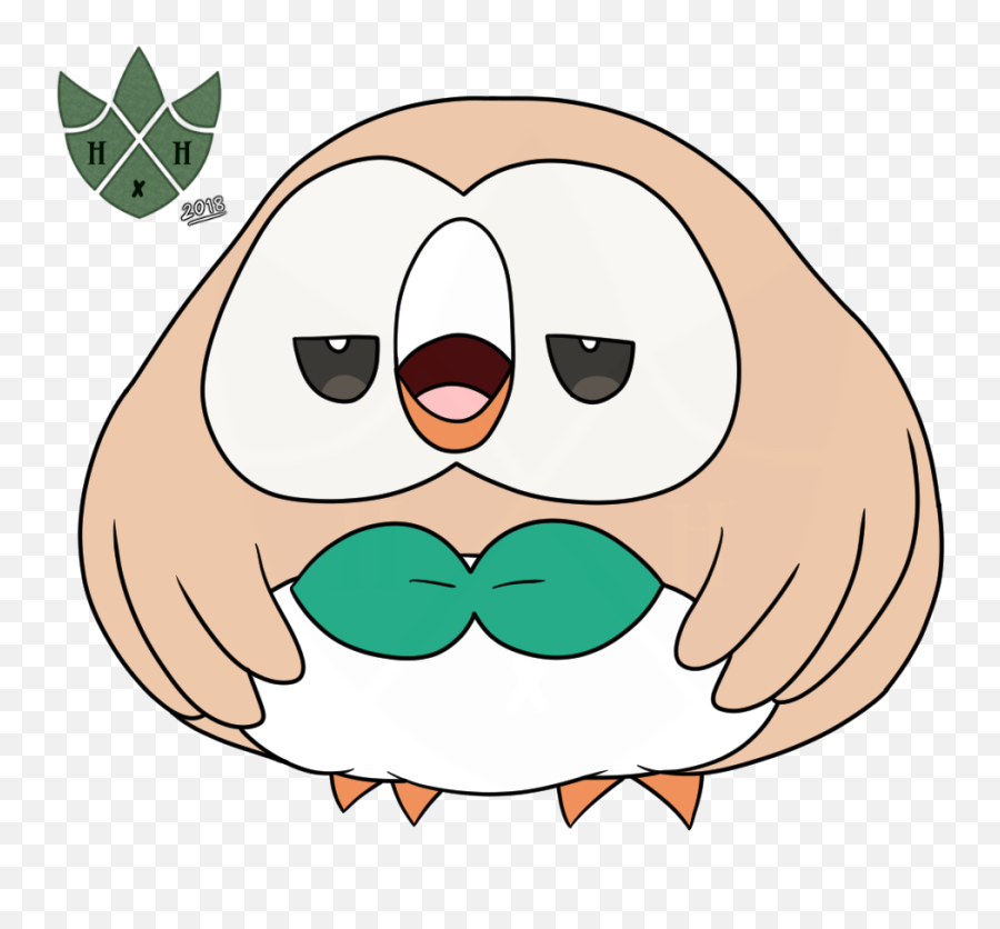 Pudgymon Rowlet U2014 Weasyl - Rowlet Transparent Png,Rowlet Png