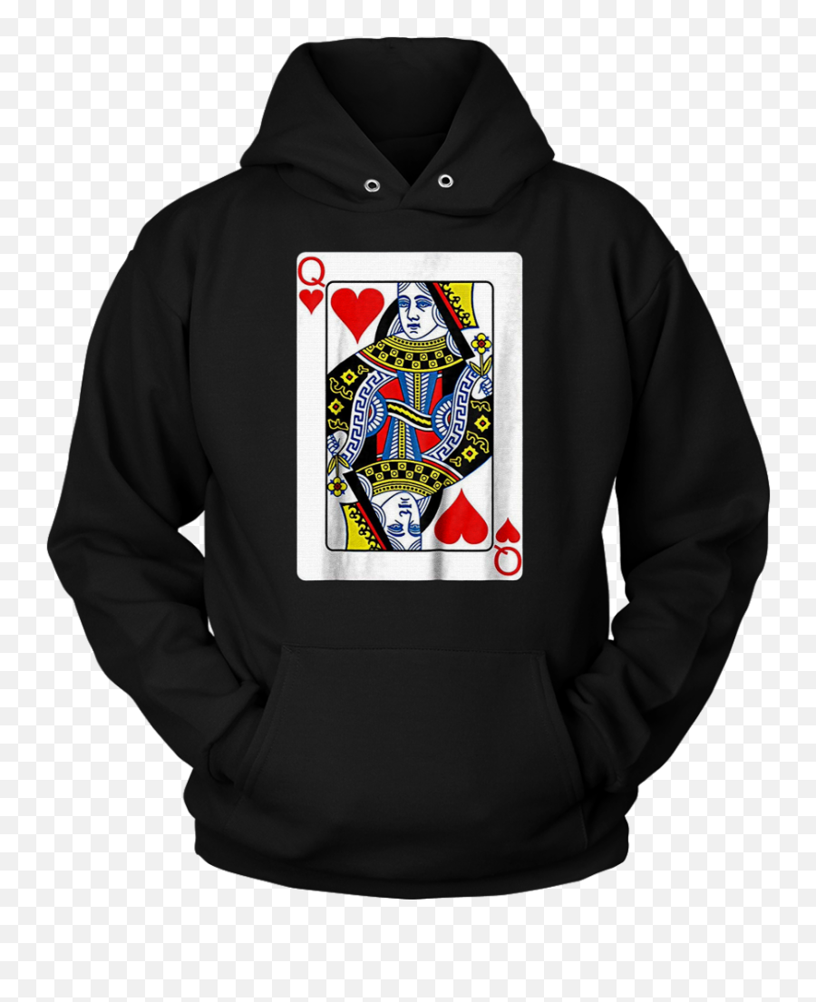 Playing Card Queen Of Hearts T - Shirt Valentineu0027s Day Costume Lil Durk Otf Hoodie Png,Queen Of Hearts Card Png