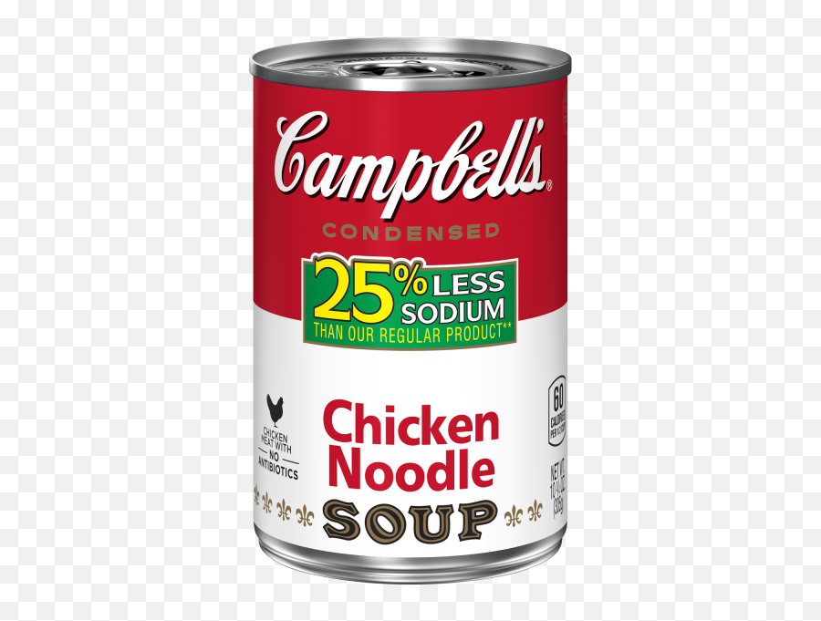 Why Is Campbellu0027s Chicken Noodle Soup So Salty - Quora Low Sodium Chicken Noodle Soup Png,Campbells Soup Logo