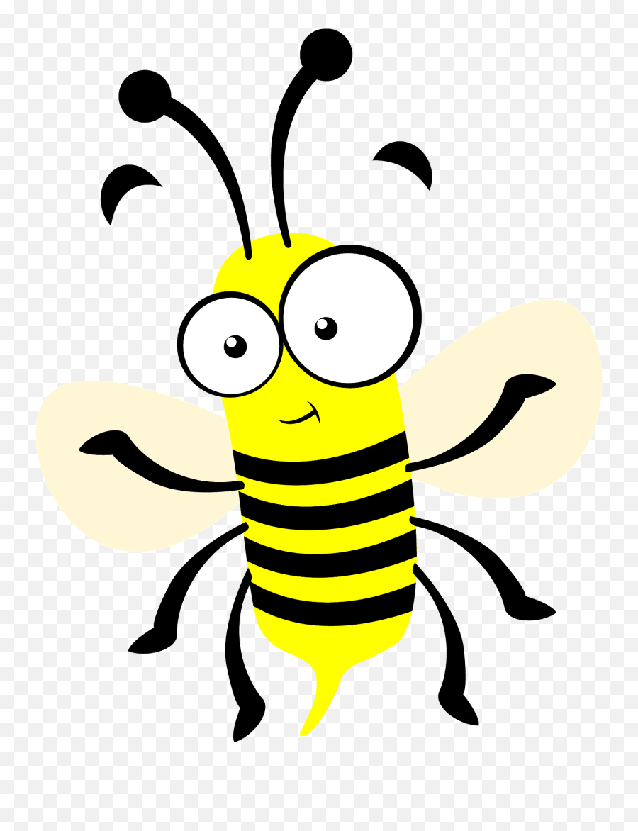 Confused Bee Clipart Free Download Transparent Png Creazilla - Confused Bee,Confused Transparent