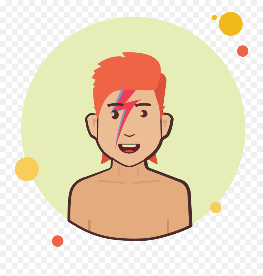 Download David Bowie Icon - Icon Png Image With No Portable Network Graphics,David Bowie Transparent