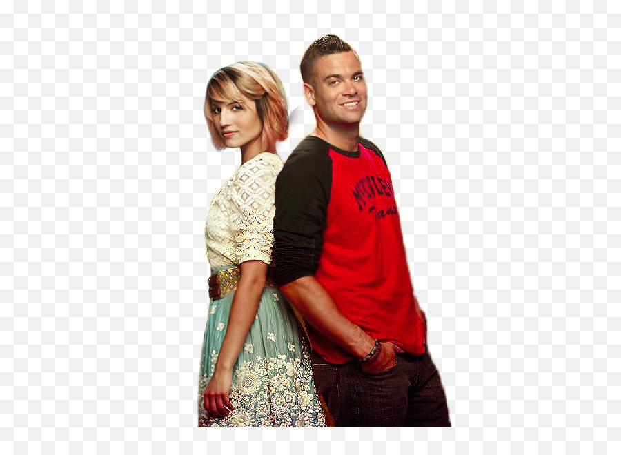 Image In Glee Collection - Glee Quinn And Puck Png,Dianna Agron Png