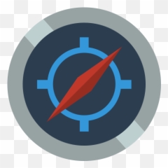 Directions Compass Icon - Free download Iconfinder Vertical png